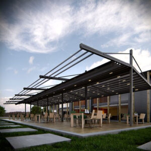 Open Air Retractable Roof