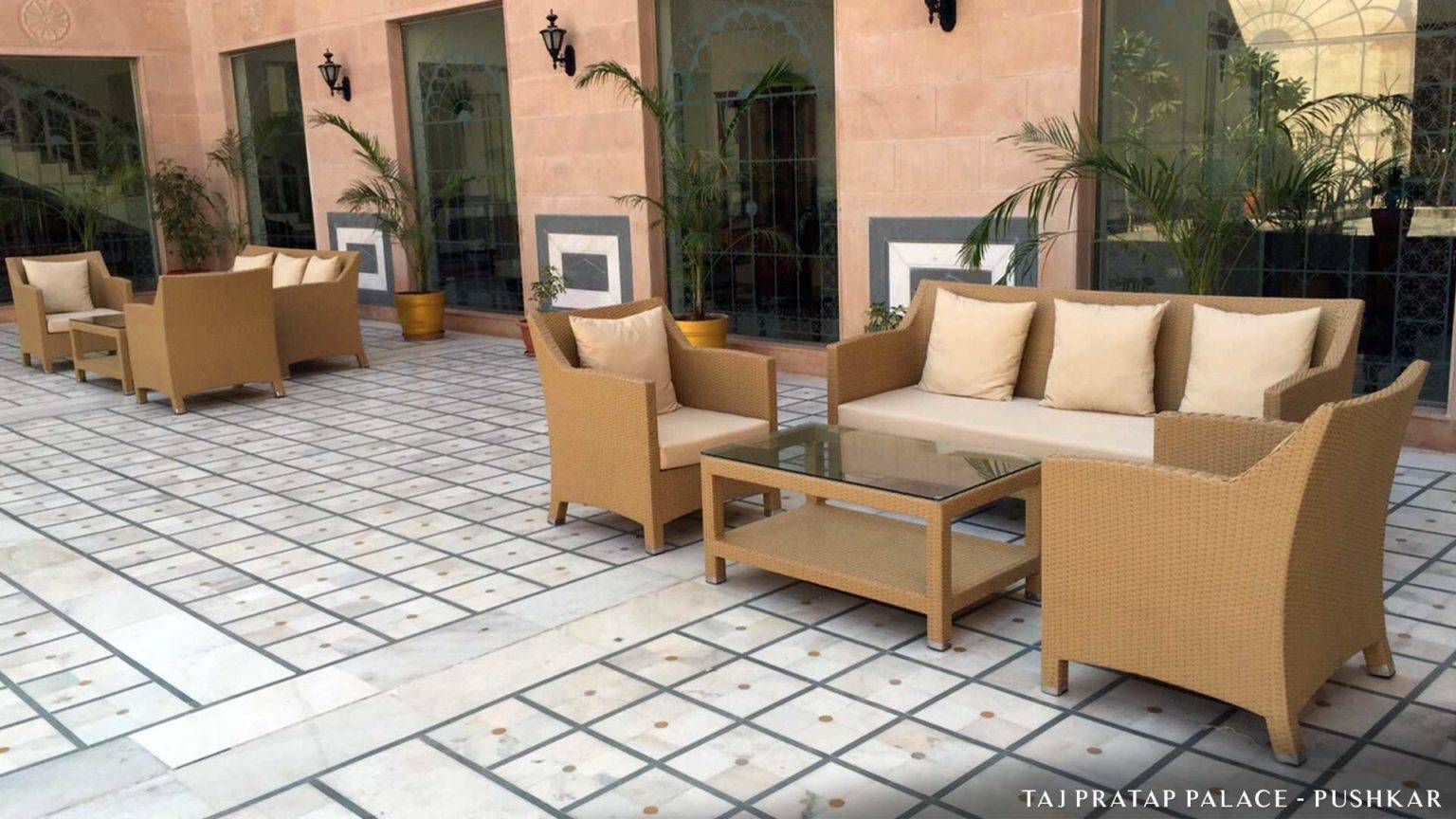 Luxury balcony furniture