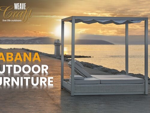Weavecraft’s Cabana Outdoor Furniture Pieces for Stylish Retreats