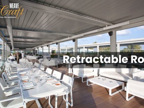 High-End Retractable Roof from Weavecraft Elevates Your Terrace Experience