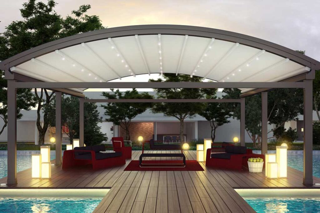 Retractable roofing systems
