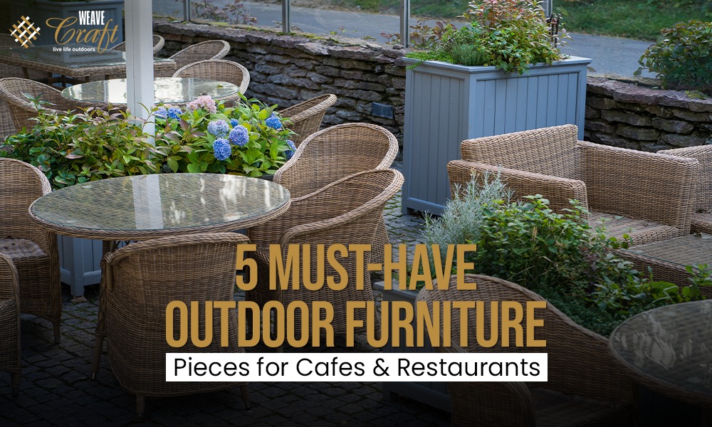 outdoor furniture for cafes & restaurants